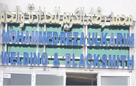 Mohammed Reza Ulkarim Welding And Blacksmith Workshop